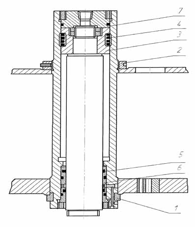 Цилиндр гідравлічного одностоечного правильно запрессовочного пресса П6326Б